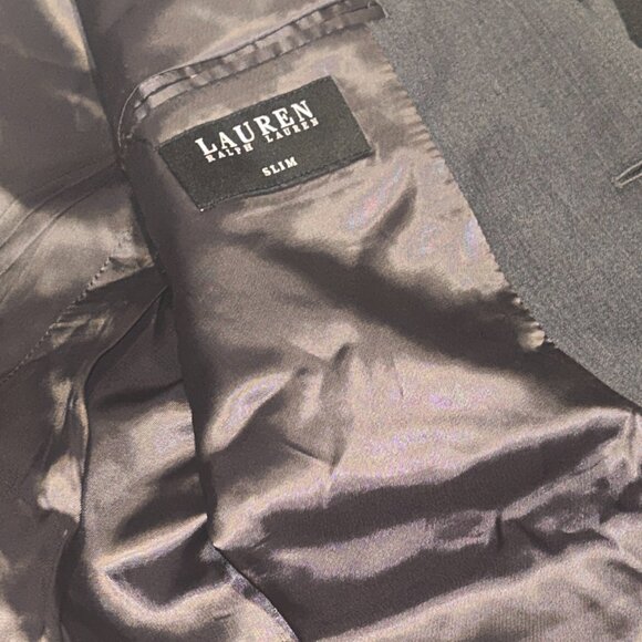 Authentic Ralph Lauren Modern Fit Mens Suit - - Picture 5 of 9